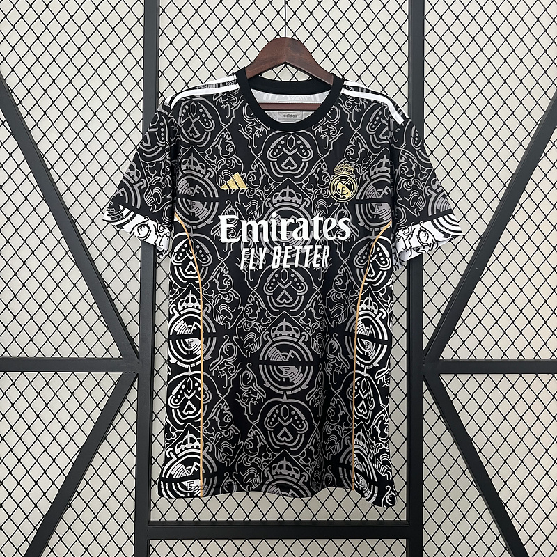 Camisola Real Madrid Edição Especial Preta - 24/25