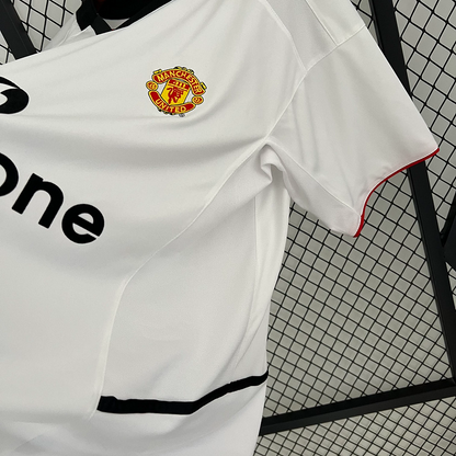 Camisola Retro Manchester United Fora - 02/03