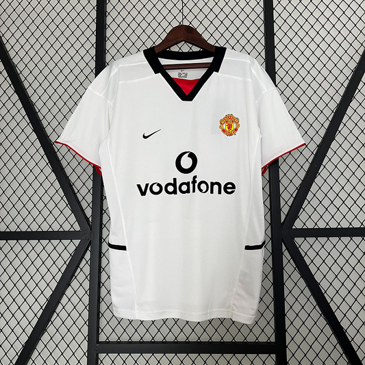 Camisola Retro Manchester United Fora - 02/03