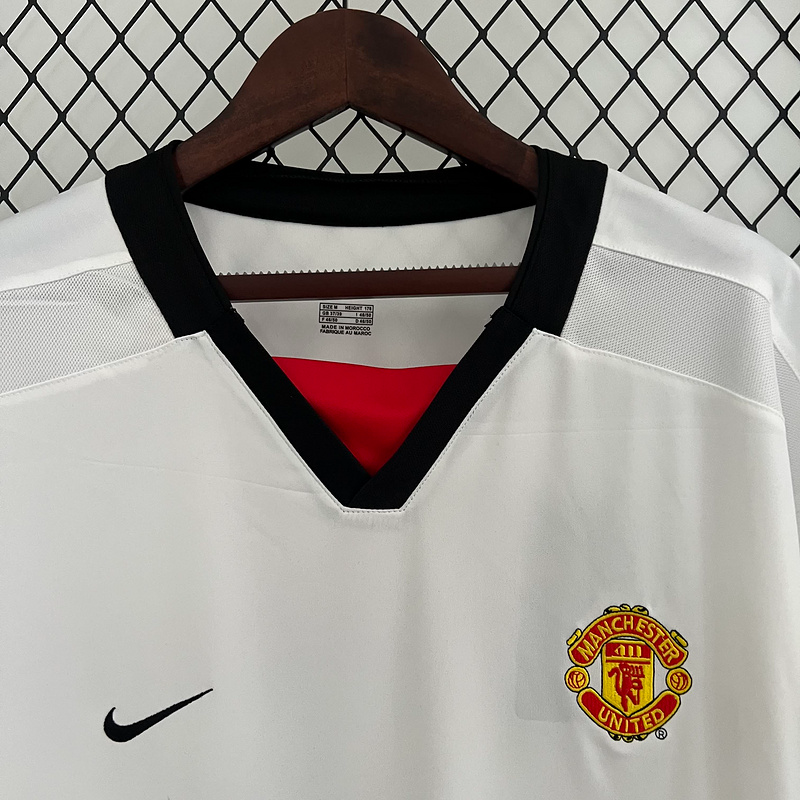 Camisola Retro Manchester United Fora - 02/03